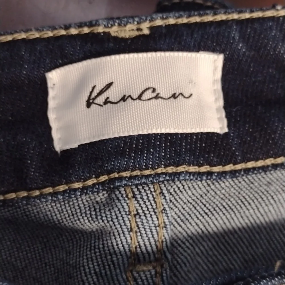 KanCan Blue Flare Wide Leg Jeans Size 5 Y2K - Picture 3 of 14